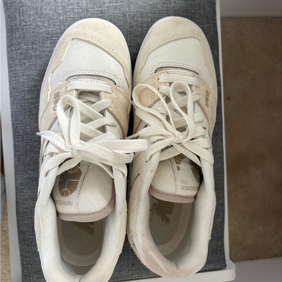 New Balance 550 Off-White Sneakers - Picture 2 of 2